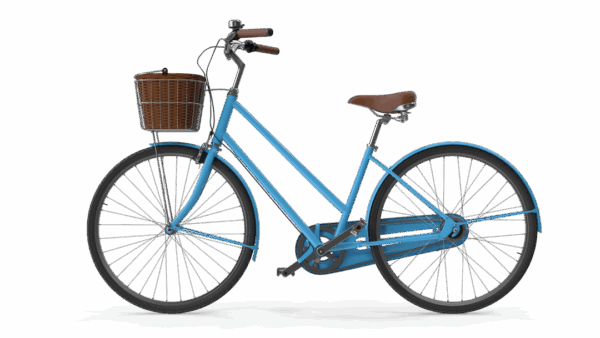 Ocean Blue Amped ST 20MPH E-Bike