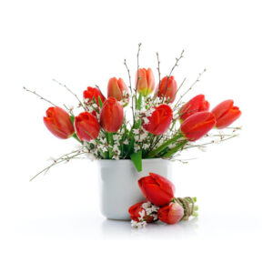 Spring bouquet – Red Rose